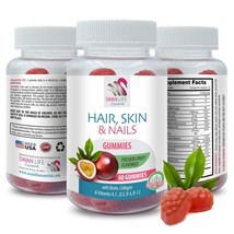 Refined nails - HAIR, SKIN &amp; NAILS - Brighter skin 1 Bottle 60 Gummies - $17.98