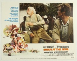 Authentic Lobby Card Movie Poster SHOUT AT THE DEVIL Lee Marvin Roger Moore 1976 - £14.11 GBP