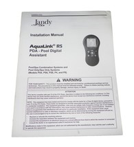 Jandy Aqualink RS PDA - Pool Digital Assistant Installation Manual - £16.21 GBP