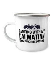 Dalmatian Camping Mug, Funny Camping Mug For Dog Mom, Dog Dad Camper Mug,  - £14.11 GBP