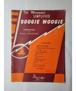 Ted Mossman’s Simplified Boogie Woogie Conceptions of Mills Favorites So... - £15.81 GBP