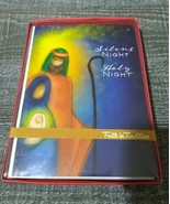 Trimmerry Christian Christmas Cards Joseph Mary Baby Jesus Silent Night ... - $514.48 MXN