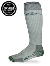 Drake Mens 80% Merino Wool Full Cushion Tall Long Boot Outdoor Socks 1 P... - $14.99