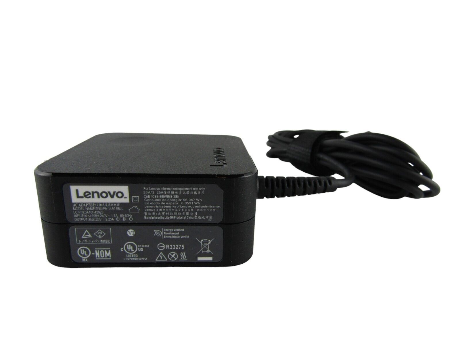New PA-1450-55LL Charger Adapter For Lenovo IdeaPad 110 310 510 710 45W 2.25A US - $6.89