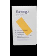 Flamingo Women&#39;s Face Hair Removal Wax Kit w/ 20 Strip, 8 Post-Wax Cloth... - $13.96 CAD