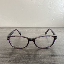 Coach Eyeglasses Women&#39;s FRAMES ONLY HC 6065 5288 Confetti Purple 51-17-... - £17.79 GBP