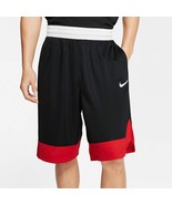 Men&#39;s Nike Dri-FIT Icon Basketball Shorts Black/Red/White Size S - £19.77 GBP