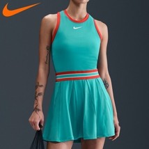 Nike Court Slam Dri-FIT Tennis Dress Women’s Sportswear Dress AsiaFit FZ... - $133.11