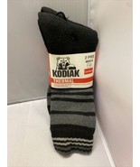 Kodiak Men Thermal Socks 2-Pair Shoe Size 7-12  - £10.19 GBP