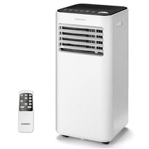 8000 BTU Portable Air Conditioner with Fan and Dehumidifier Mode-White -... - $384.09