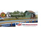 USA measurement   40 x 10 ft Truck Scale 100,000 lb Steel Deck NTEP Appr... - $51,610.46 CAD