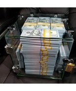 100,000$ FULL PRINT Realistic Prop Money Fake 100 Dollar Bills REAL CASH... - $59.50