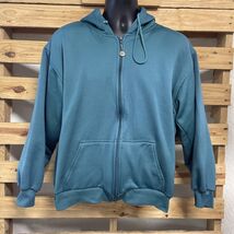 Vintage 90s Pluma Thermal Lined Heavyweight Hoodie Sweatshirt Zip Up Sz ... - $34.65