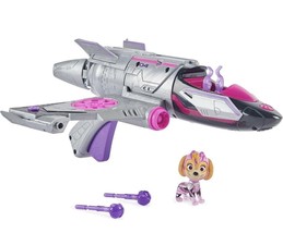 Paw Patrol - The Mighty Movie Transforming Rescue Jet With Skye Mighty Pups - £49.94 GBP
