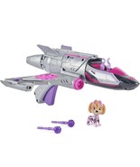 Paw Patrol - The Mighty Movie Transforming Rescue Jet With Skye Mighty Pups - £49.98 GBP