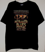 Mt Baker Blues Festival Concert T Shirt Vintage 2004 Blues Cousins Size X-Large - £131.86 GBP