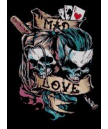 counted cross stitch pattern Joker and Harley Quinn 139*182 stitches BN1477 - £3.12 GBP