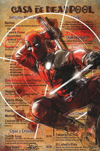 Jon Pinto SIGNED Art Print X-Men Marvel Comics ~ Deadpool - £27.12 GBP
