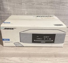 Bose Wave Music System IV Shelf Stereo System Platinum Silver CD MP3 737251-1310 - £924.30 GBP