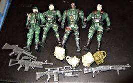 Military Soldiers Lot of 4 with weapons - $5.90