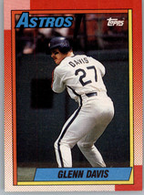 1990 Topps 50 Glenn Davis  Houston Astros - $0.99