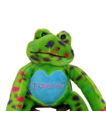 2002 Funkee Frogs By Berkeley Designs 20&quot; Love Ya Plush *Feet/Hands Conn... - £10.89 GBP