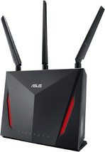 The Asus Ac2900 Wifi Gaming Router (Rt-Ac86U) Features Dual, And Adaptiv... - $200.94