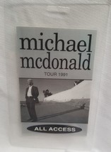 MICHAEL McDONALD / DOOBIE BROTHERS - ORIGINAL CONCERT LAMINATE BACKSTAGE... - £11.96 GBP