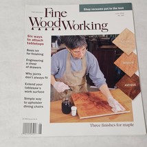 Taunton&#39;s Fine Woodworking Magazine No. 163 June 2003 6 Ways to Attach T... - $14.98