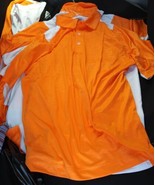 42 lot North End Cool logik  Size S,M, L ,XL Polo Shirt Orange 100% Poly... - $155.00
