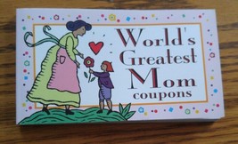 015 World&#39;s Greatest Mom Coupons Booklet 42 Special Gifts To A Terrific - £3.97 GBP