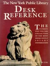 The New York Public Library Desk Reference / 1989 Trade Paperback - £2.66 GBP