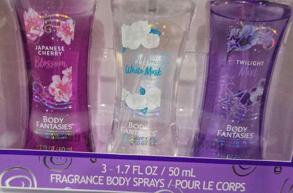 Body Fantasies Classic Florals Fragrance Body Spray 3 Piece  (LOC RM G9-6) Item image 2
