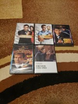 James Bond Agent 007 dvd lot of 5 all new &amp; sealed Moore &amp; Connery - £30.12 GBP