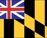 Calvert Arms Flag 3x5 King&#39;s Colours Colors Maryland Lord Baltimore Colo... - $21.99