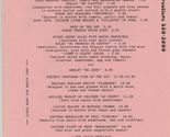 Jimmy's Place Menu N Elston Ave Chicago Illinois 1980's - $27.72