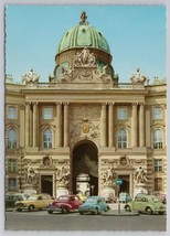 Vienna Michaeler Gate Dome Sculptures Hofburg Palace Entrance Austria Postcard - £10.80 GBP