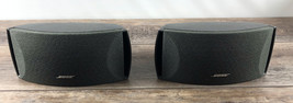 Pair (2) Bose 3-2-1 Gemstone Series I II III Graphite Speakers ONLY Grap... - $29.69