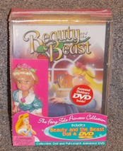 Fairy Tale Princess Collection Beauty &amp; The Beast Doll and DVD Set New In Box - £23.58 GBP