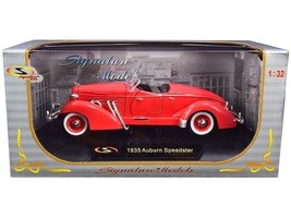 1935 Auburn Speedster Coral Red 1/32 Diecast Model Car by Signature Models - £31.06 GBP