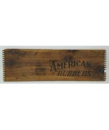 American Rubber Crate Board Advertising Sign Standard Railroad Container - $748.09 MXN