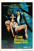 Count Dracula and His Vampire Bride Original 1973 Vintage One Sheet Poster - £342.92 GBP