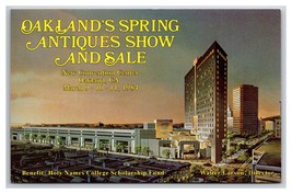 1984 San Francisco Spring Antique Show California CA UNP Chrome Postcard Z2 - £1.53 GBP