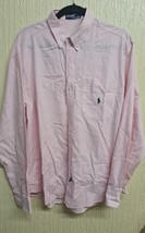 Polo ralph Lauren Pink Shirt For Men Size XL Express Shipping - £21.26 GBP
