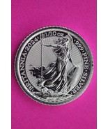 2024 Great Britain 20 Pence 1/10 th Ounce Britannia .999 Silver Authenti... - $29.98 CAD
