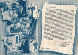 Papa Mama Katrin und ich Brochure Progress Filmilustrierte 1954 - £7.36 GBP