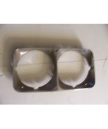 1970 FLEETWOOD LEFT HEADLIGHT TRIM BEZEL DOOR PITTING OEM USED ORIG PART... - $125.38
