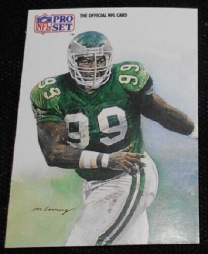 Primary image for 1991 Pro Set Jerome Brown 392, Philadelphia Eagles, NFL Football Sports Card, A+