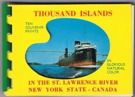 Souvenir Photo Booklet 1000 Island St Lawrence River New York Canada 10 Views - £2.32 GBP