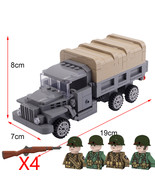 Military Vehicle Building Blocks Solider Figures Gifts Toys B11-4 JA15-1... - $1,273.31 MXN